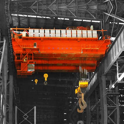 Adaptez 100/30 Ton Heavy Duty Ladle Lifting aux besoins du client Crane For Steel Melt Workshop de déplacement aérien électrique